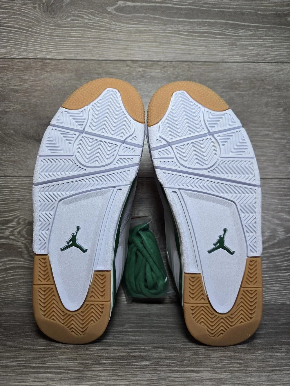 Nike Air Jordan 4 RM Sneakers White / Pine Green / Grey FQ7939-103 Select Size